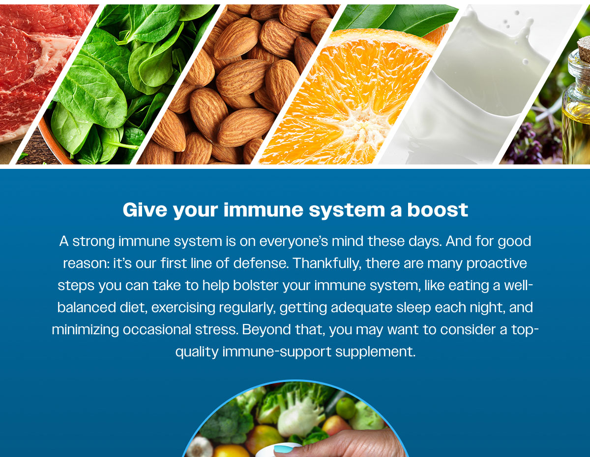 Give your immune system a boost