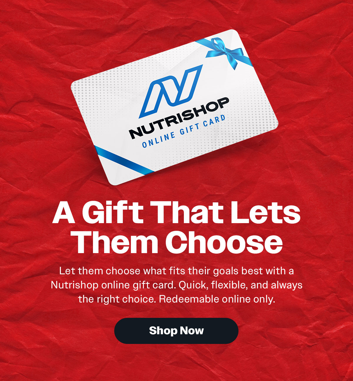 Nutrishop Online Gift Card