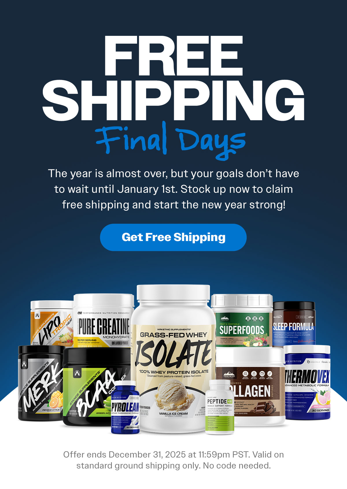 Free Shipping Final Days