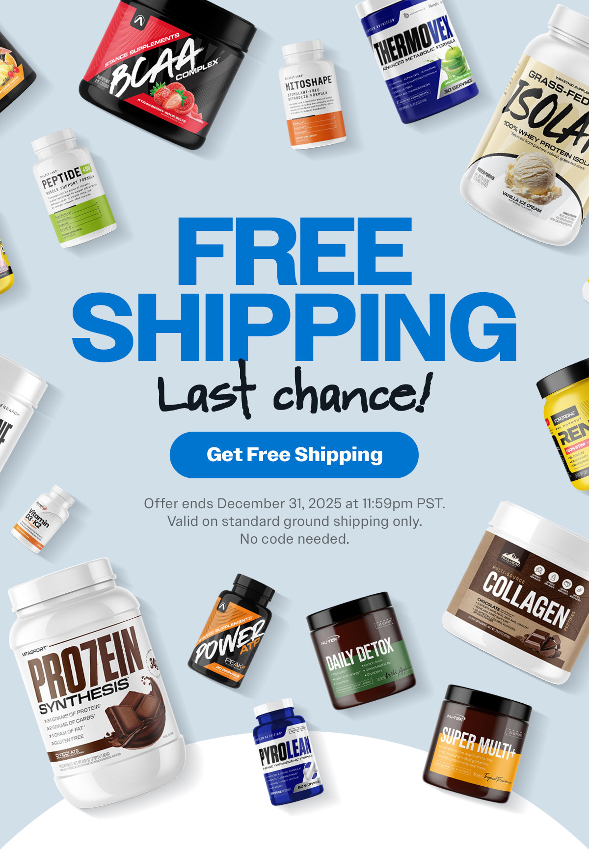 Free Shipping Last Chance
