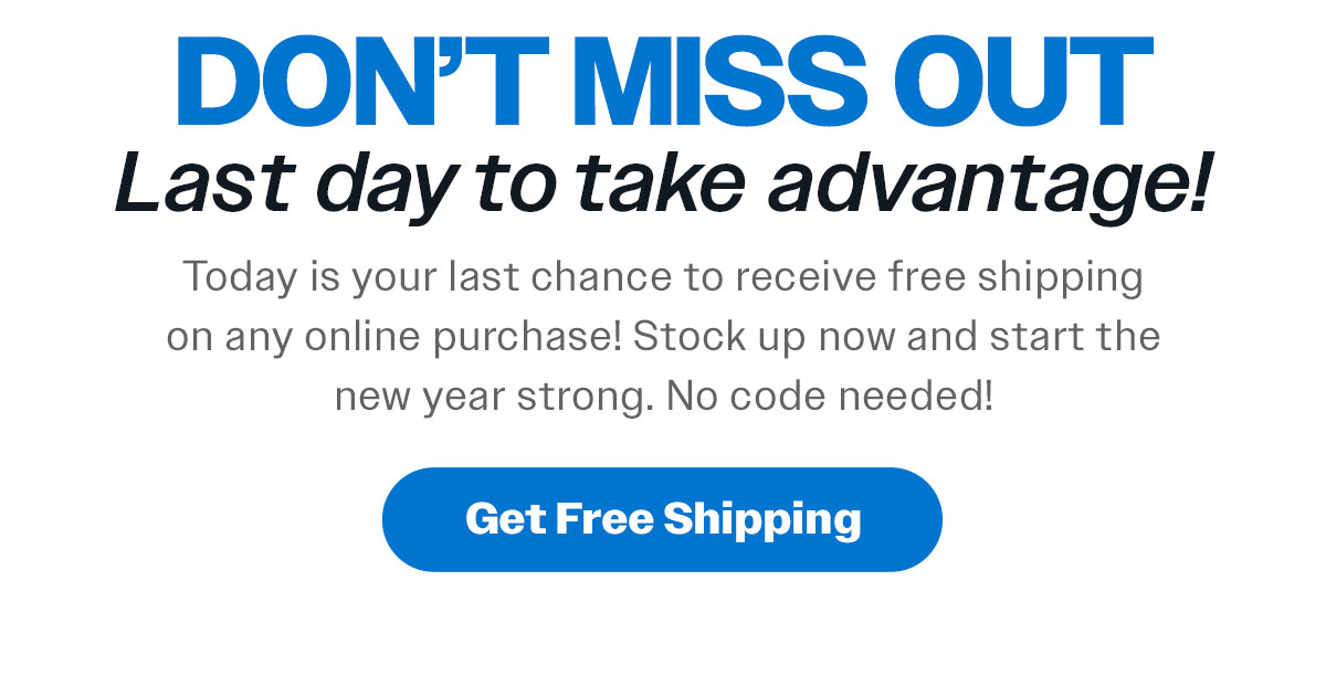 Don't miss out!