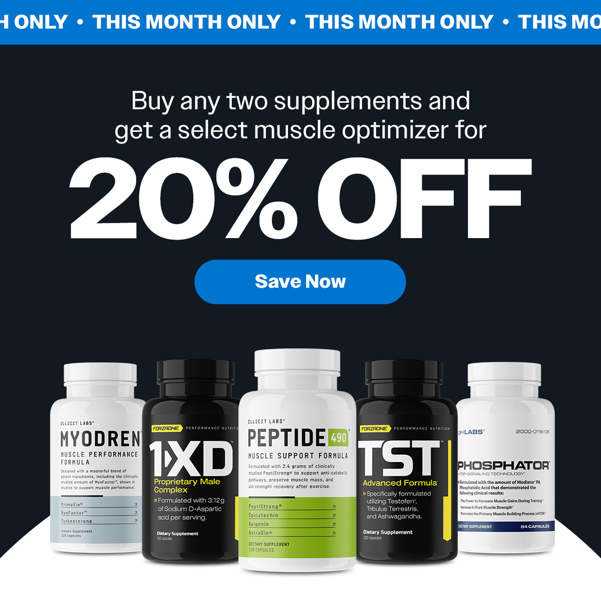20% OFF this month only
