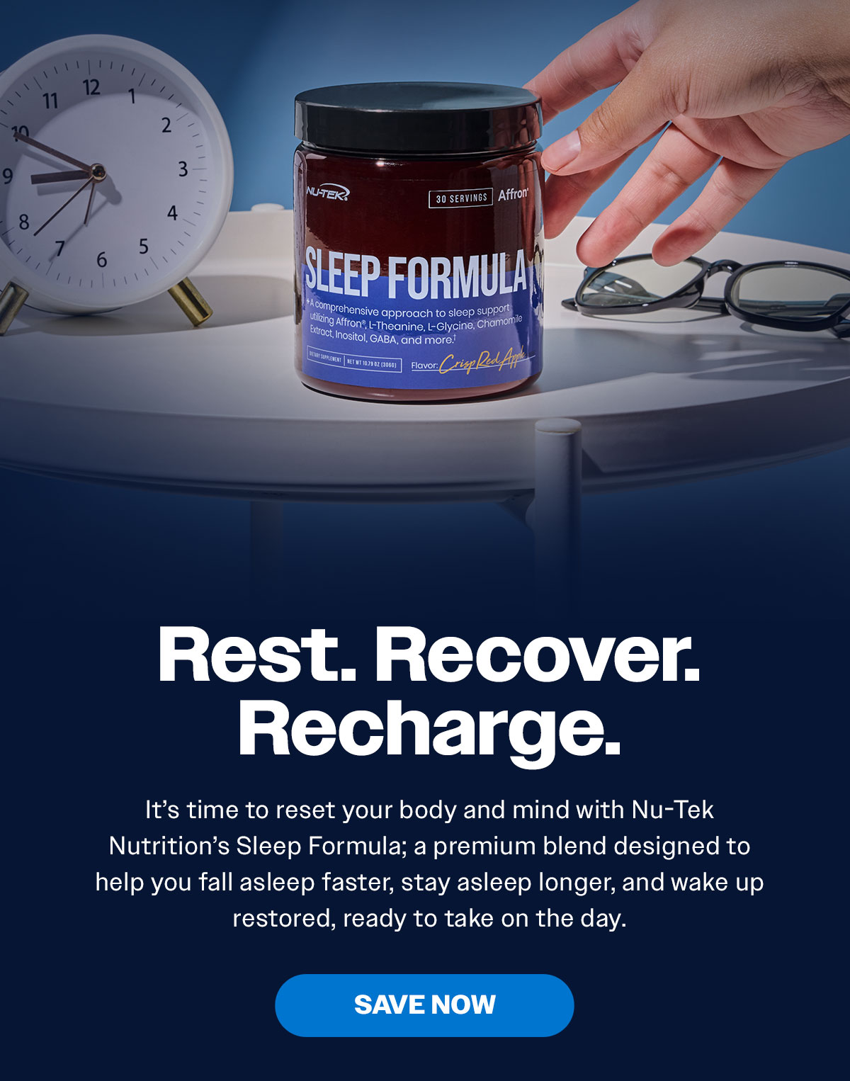 Rest. Recover. Recharge.