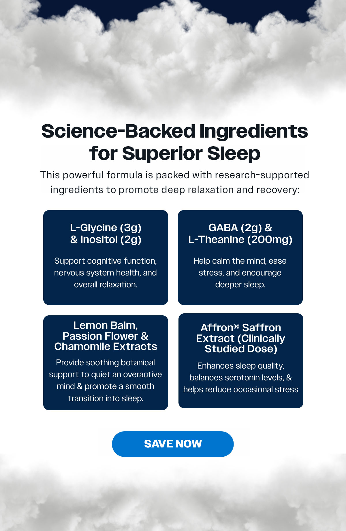 Science-Backed Ingredients