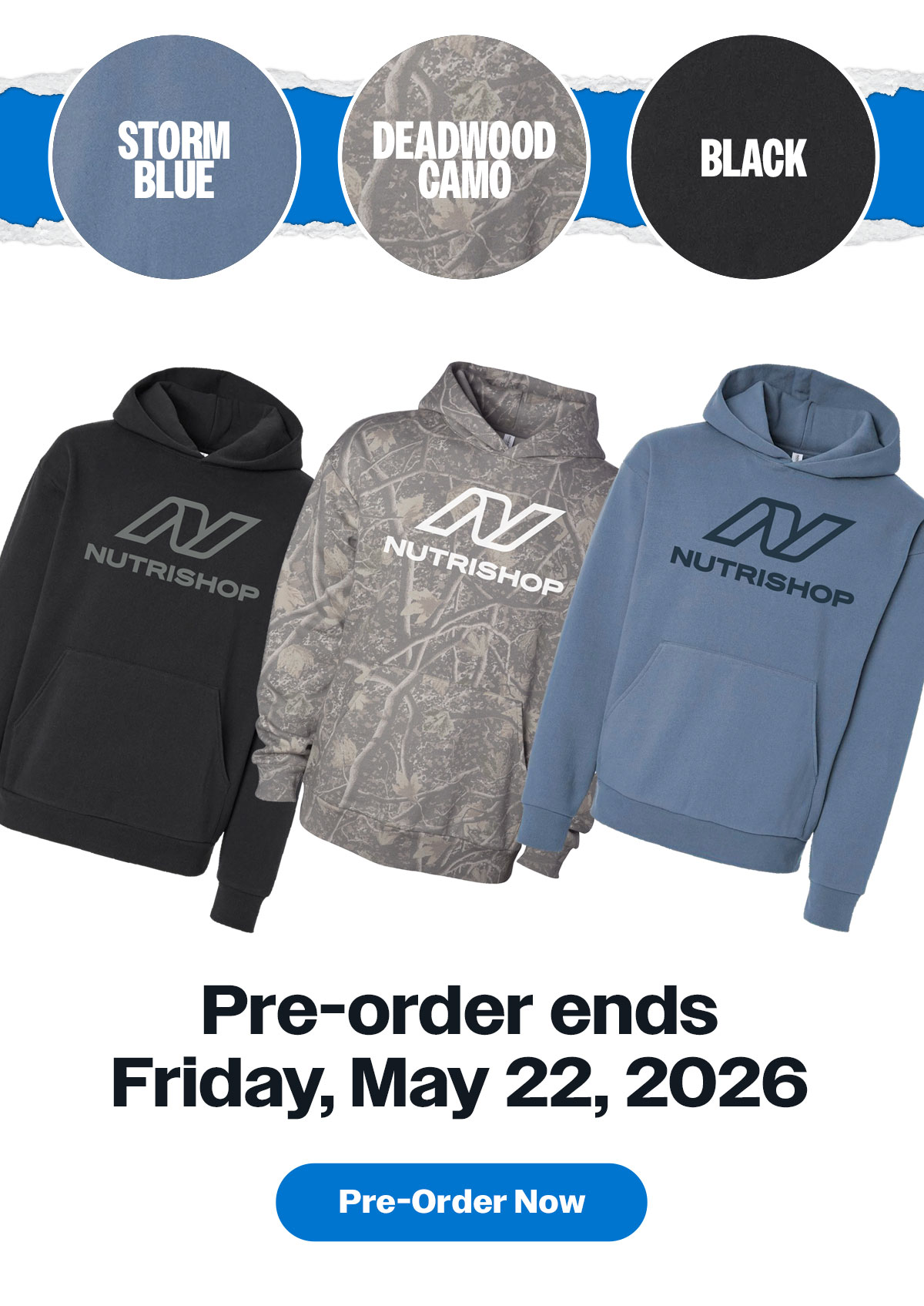 Pre-order ends Friday 5/22/26