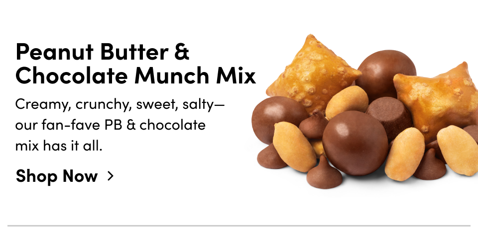 Peanut Butter & Chocolate Munch Mix