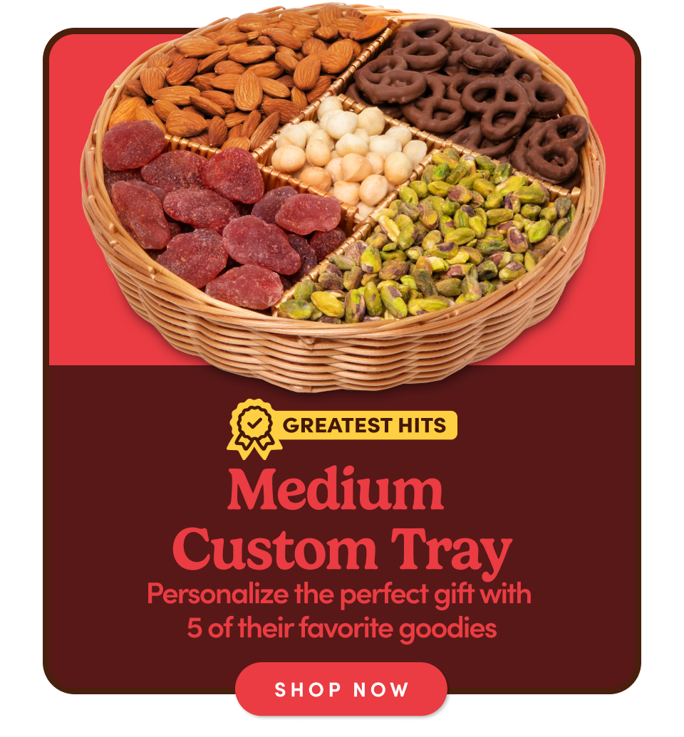 Medium Custom Tray – Personalized the perfect gift with 5 of their favorite goodies; Shop now