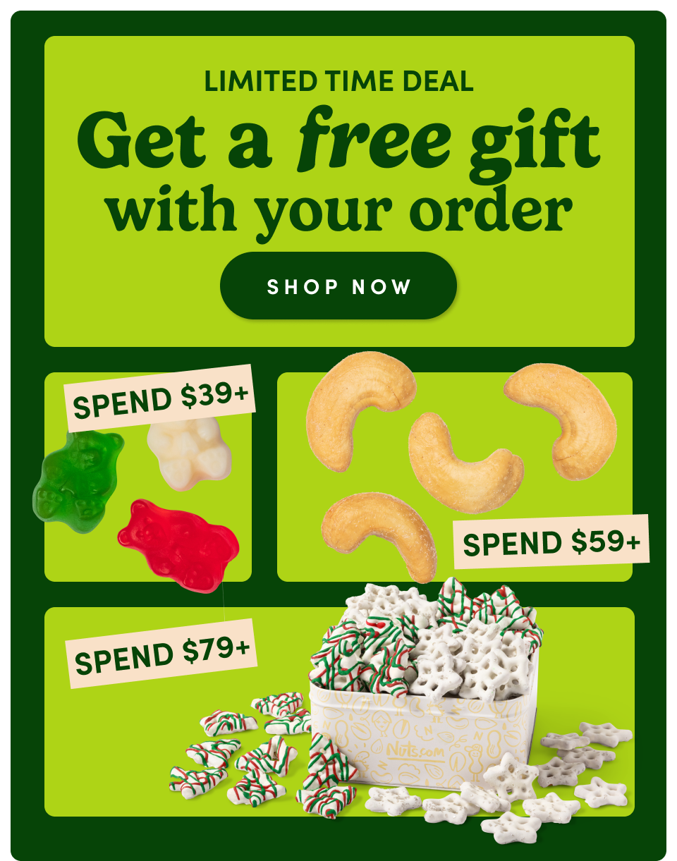 Limited time deal. Get a free gift with your order; Shop now