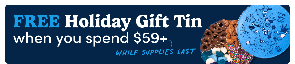 FREE Holiday Gift Tin when you spend $59+ while supplies last