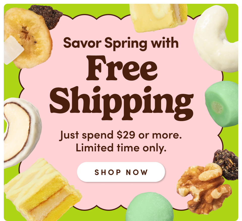 Savor Spring with Free Shipping. Just spend $29 or more. Limited time only. Shop Now.
