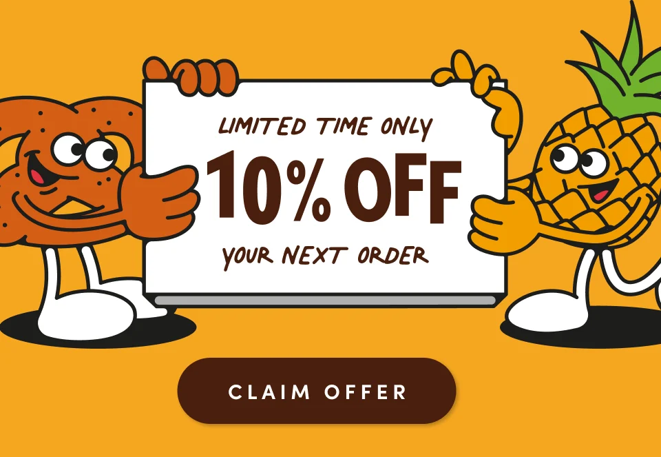 Limited time only. 10% off your next order