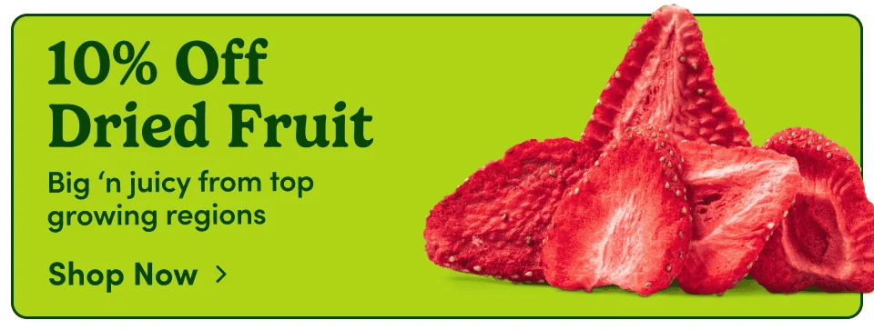 10% Off Dried Fruit