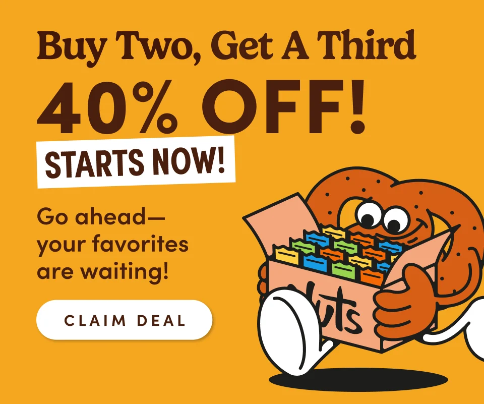 Buy Two, Get A Third 40% OFF!