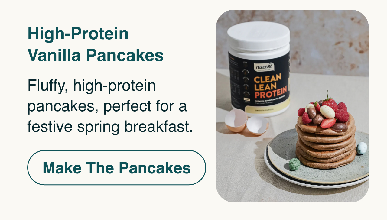 High Protein Vanilla Pancakes