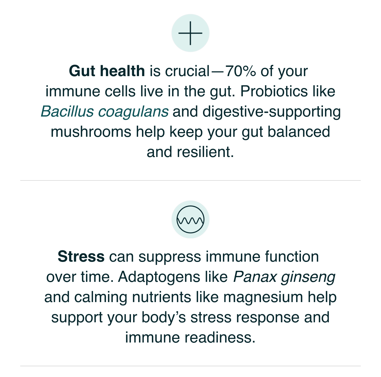 The three biggest factors that influence your immune health