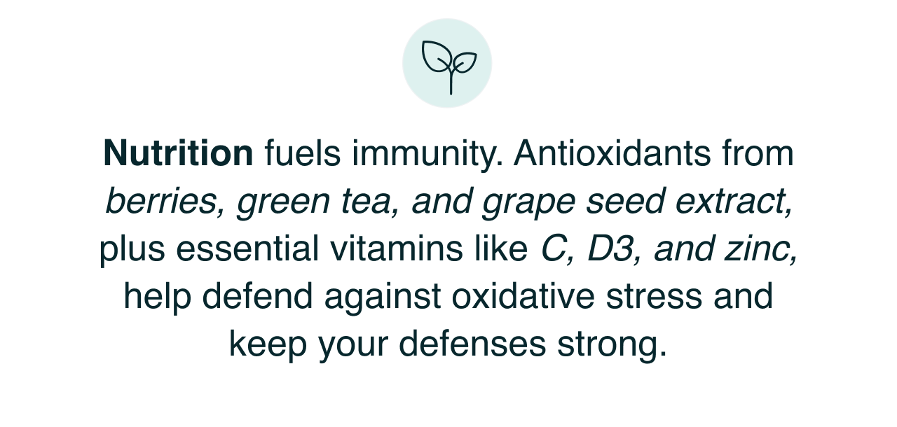 The three biggest factors that influence your immune health