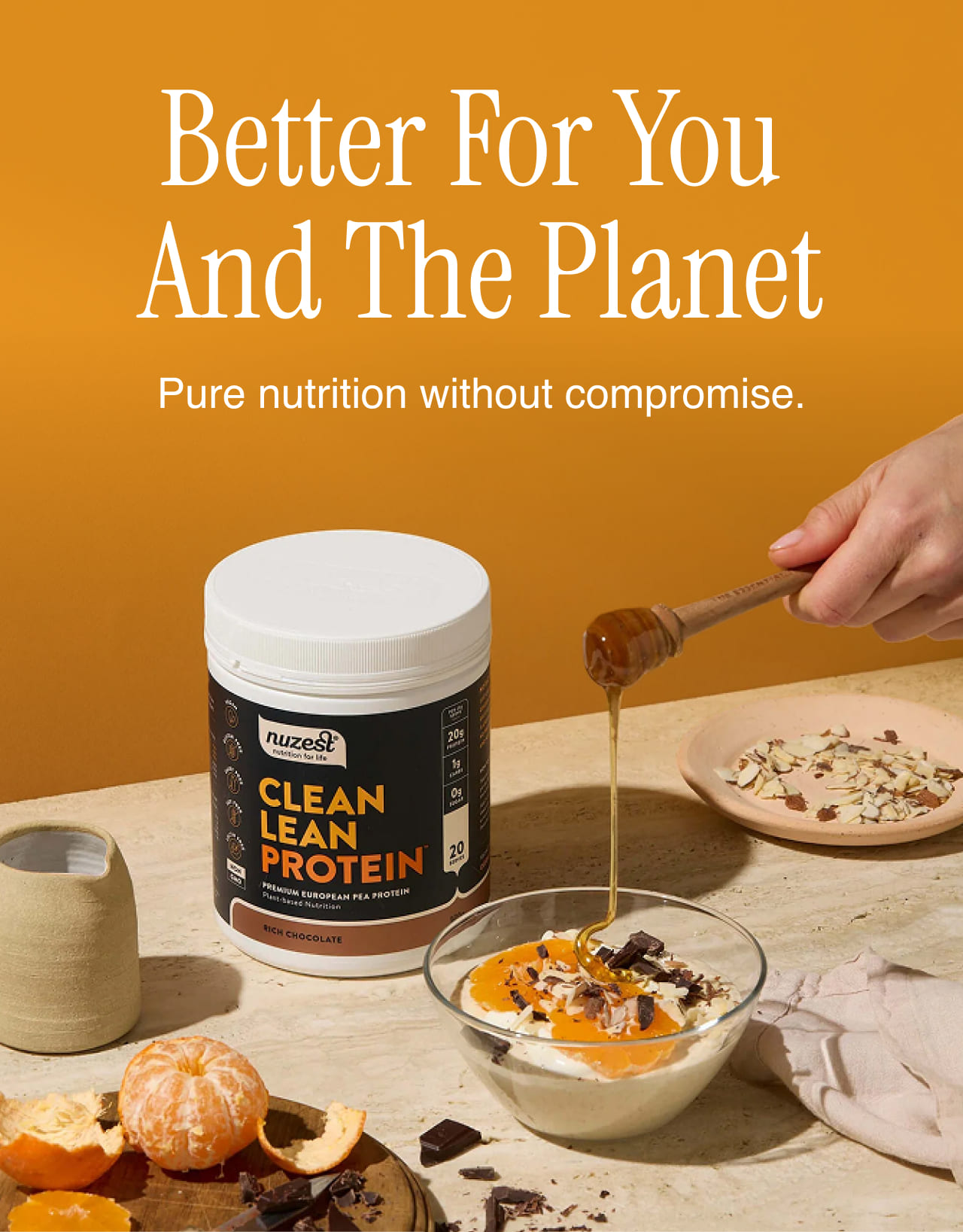 Better for you and the planet