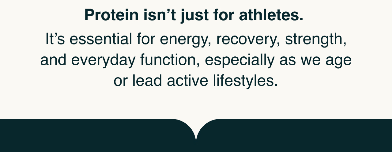 Protein isn't just for athletes