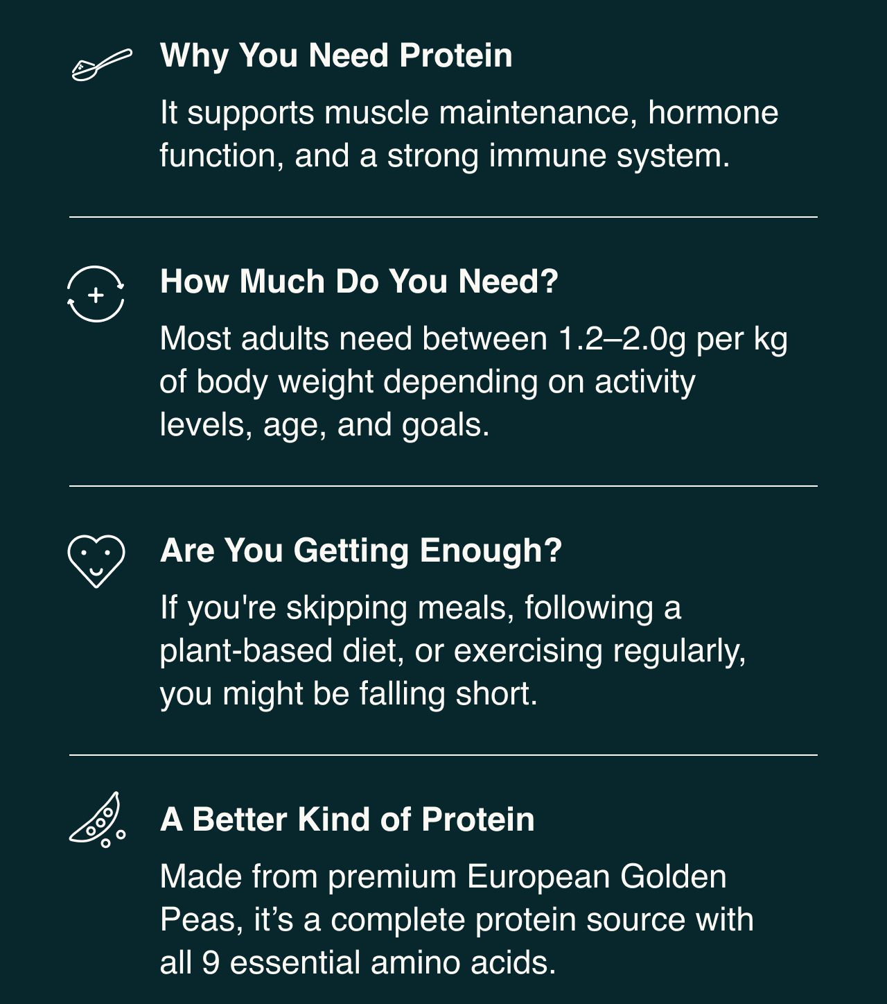 Protein isn't just for athletes