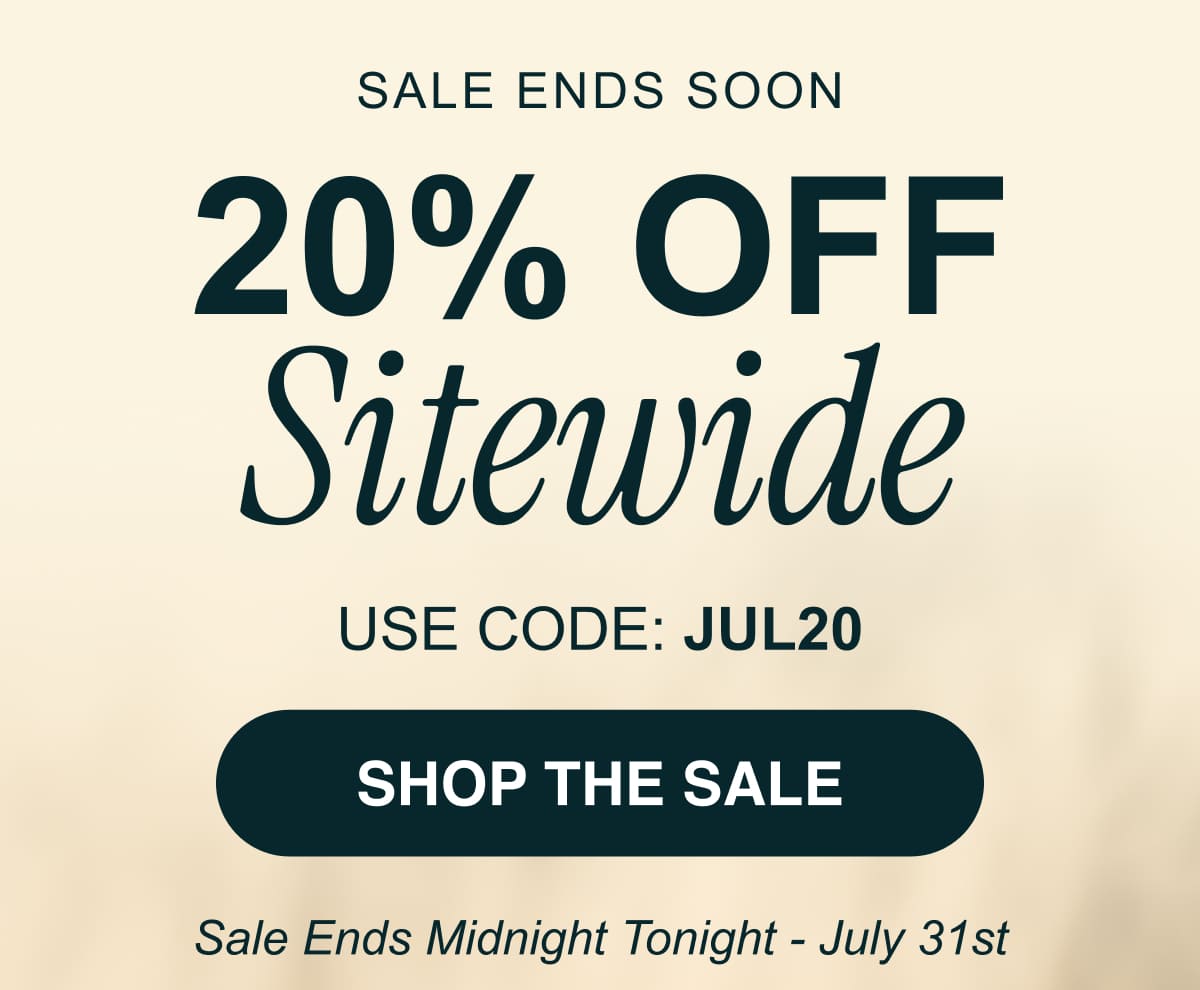 20% off sitewide