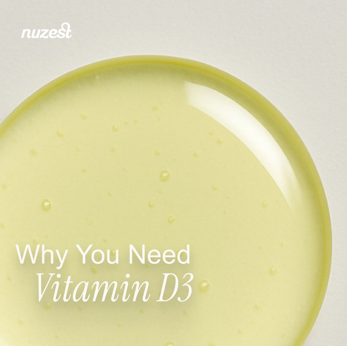 Why you need Vitamin D3?