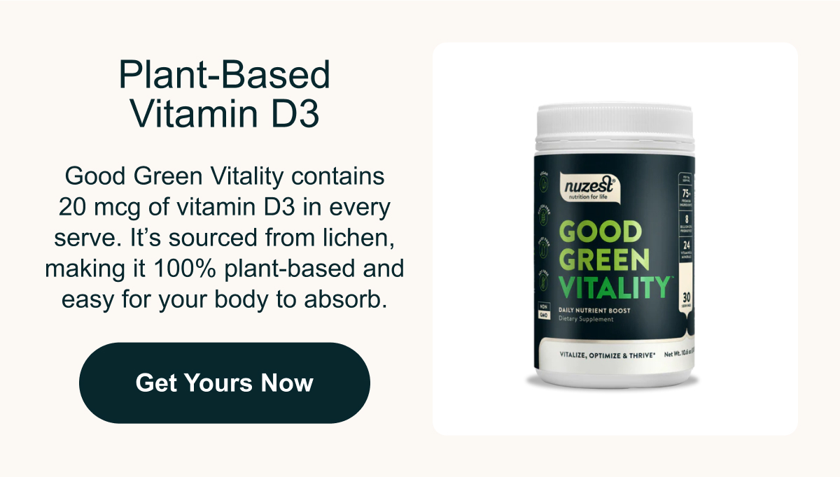 Plant based Vitamin D3