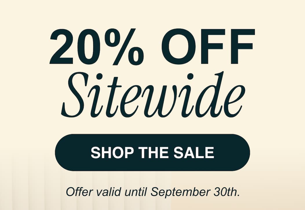 20% off sitewide