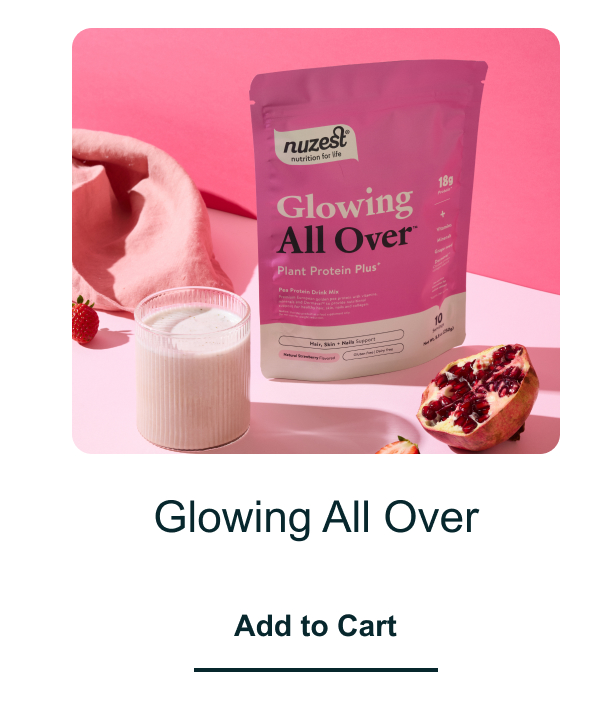 Glowing all over