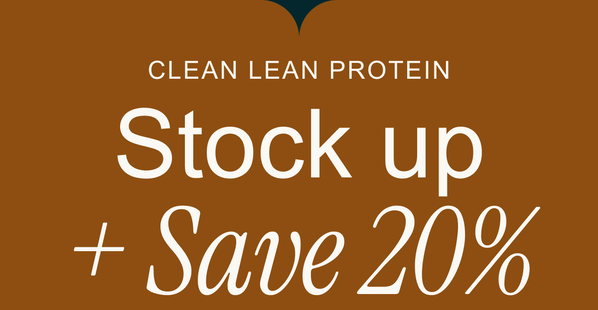 Clean lean protein