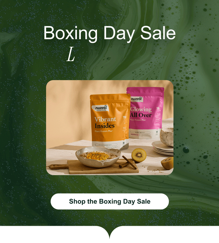 Shop Nuzest Boxing Day Sales