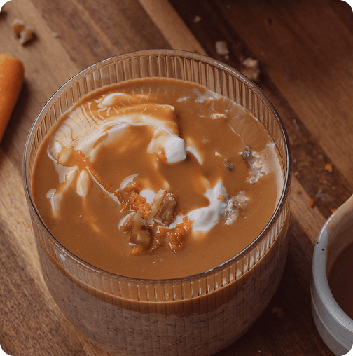 Carrot Cake Overnight Oats