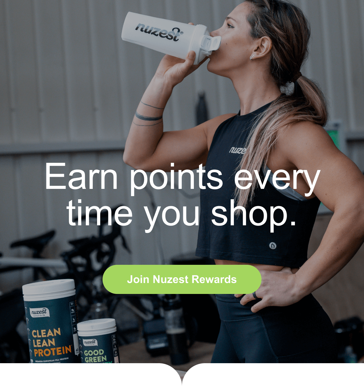 Earn points every time you shop.