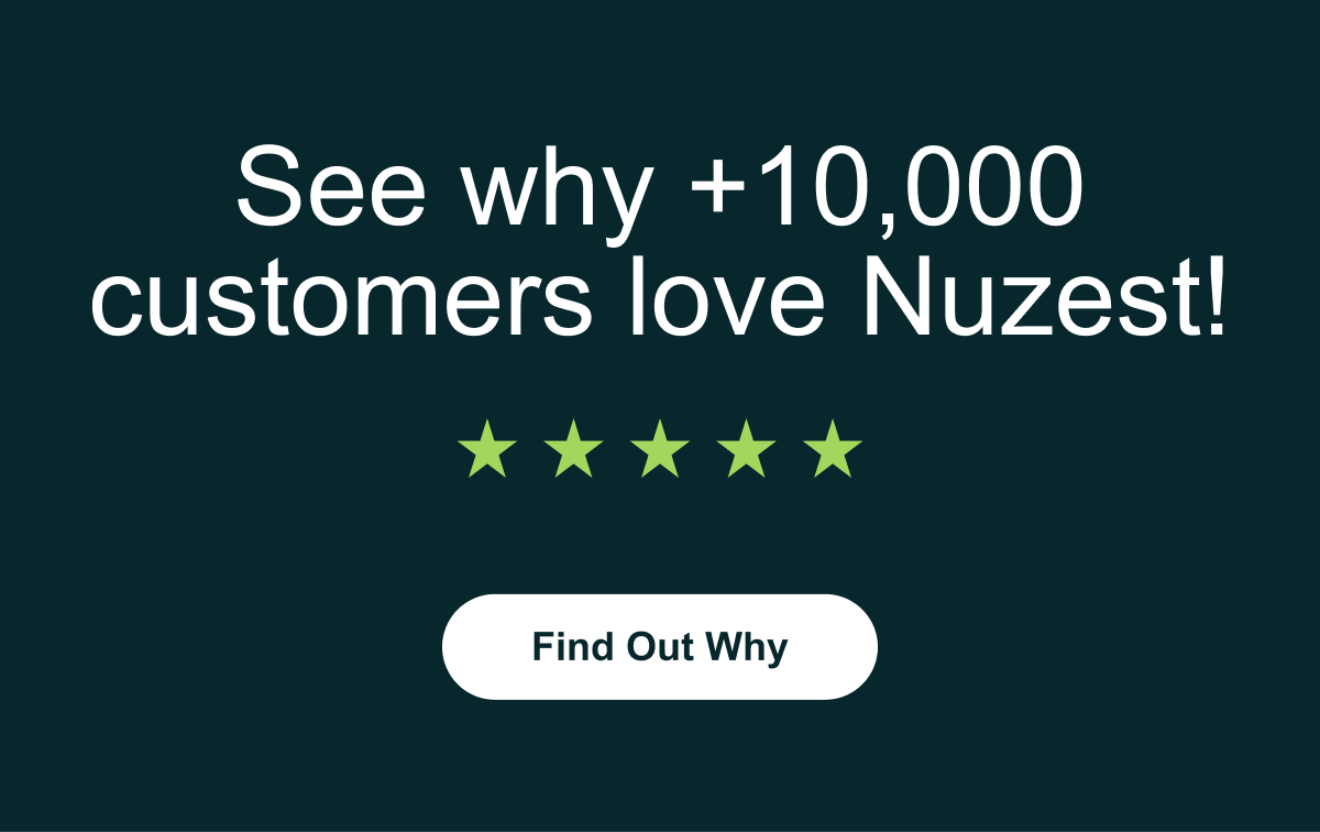 Find out why customers love Nuzest