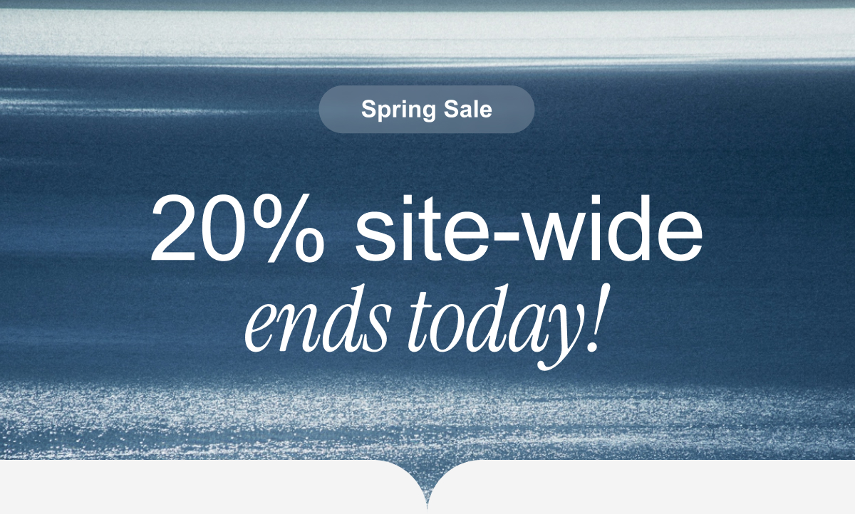 20% off site-wide 