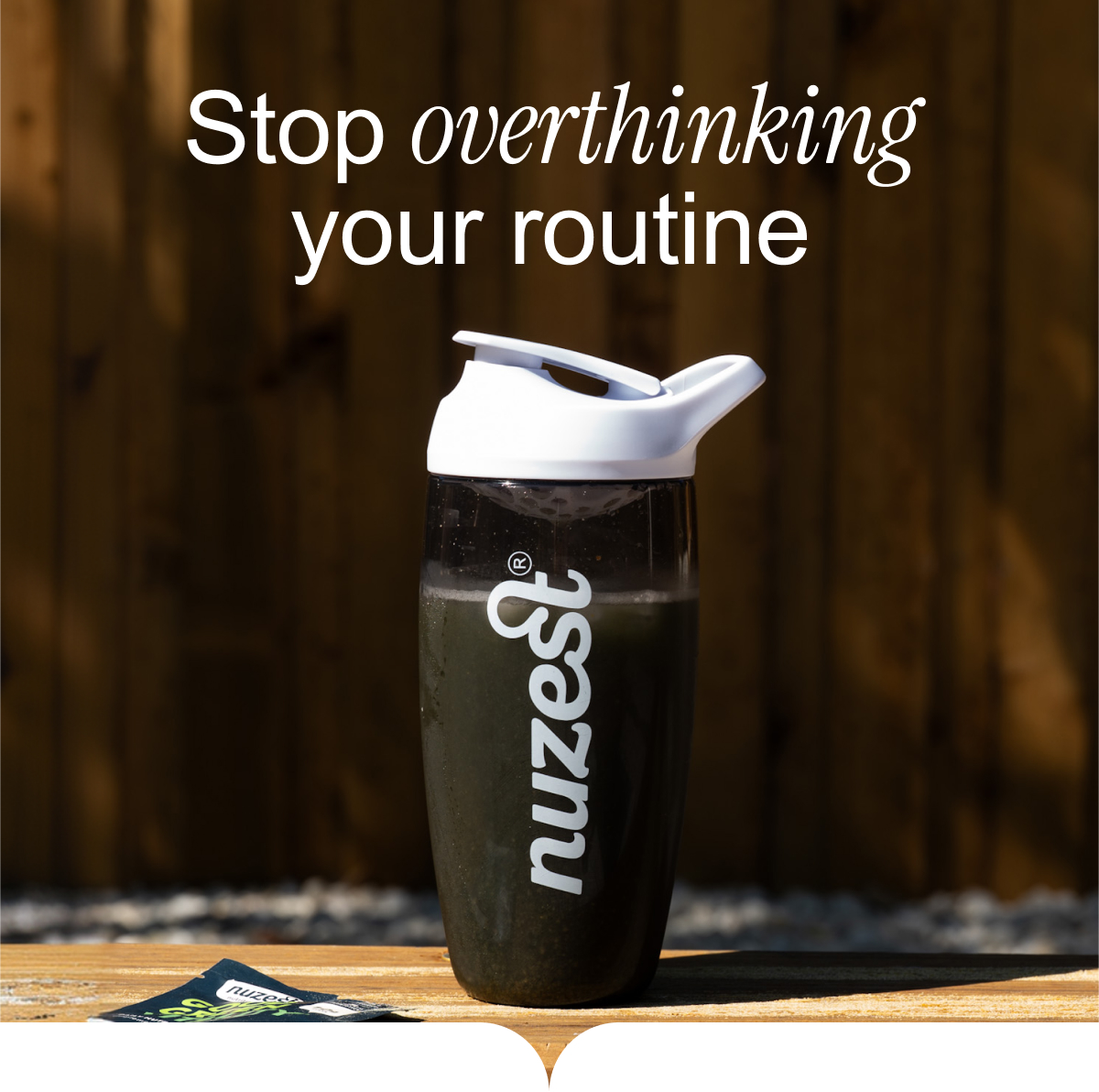 Stop overthinking your routine