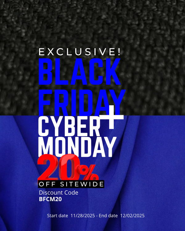 Exclusive Black Friday + Cyber Monday savings start now —&nbsp;20% off sitewide.