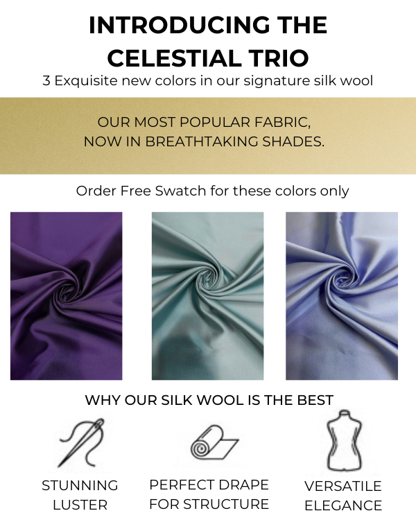 New Season, New Silk Wool: Meet the "Celestial Trio"