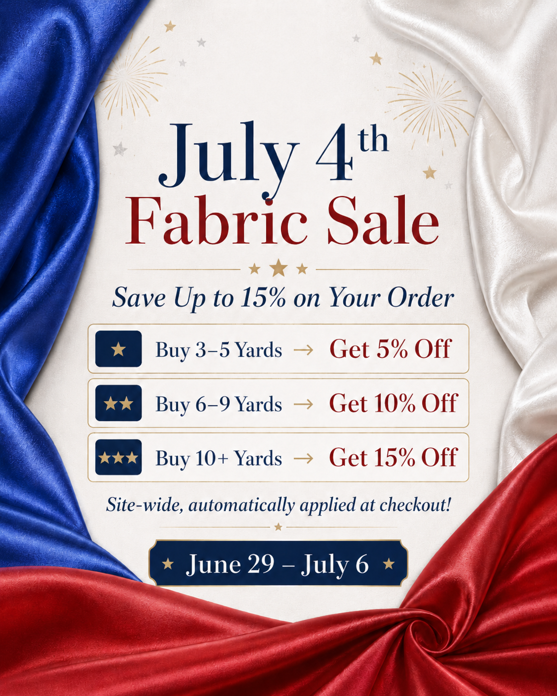 4th July Sale