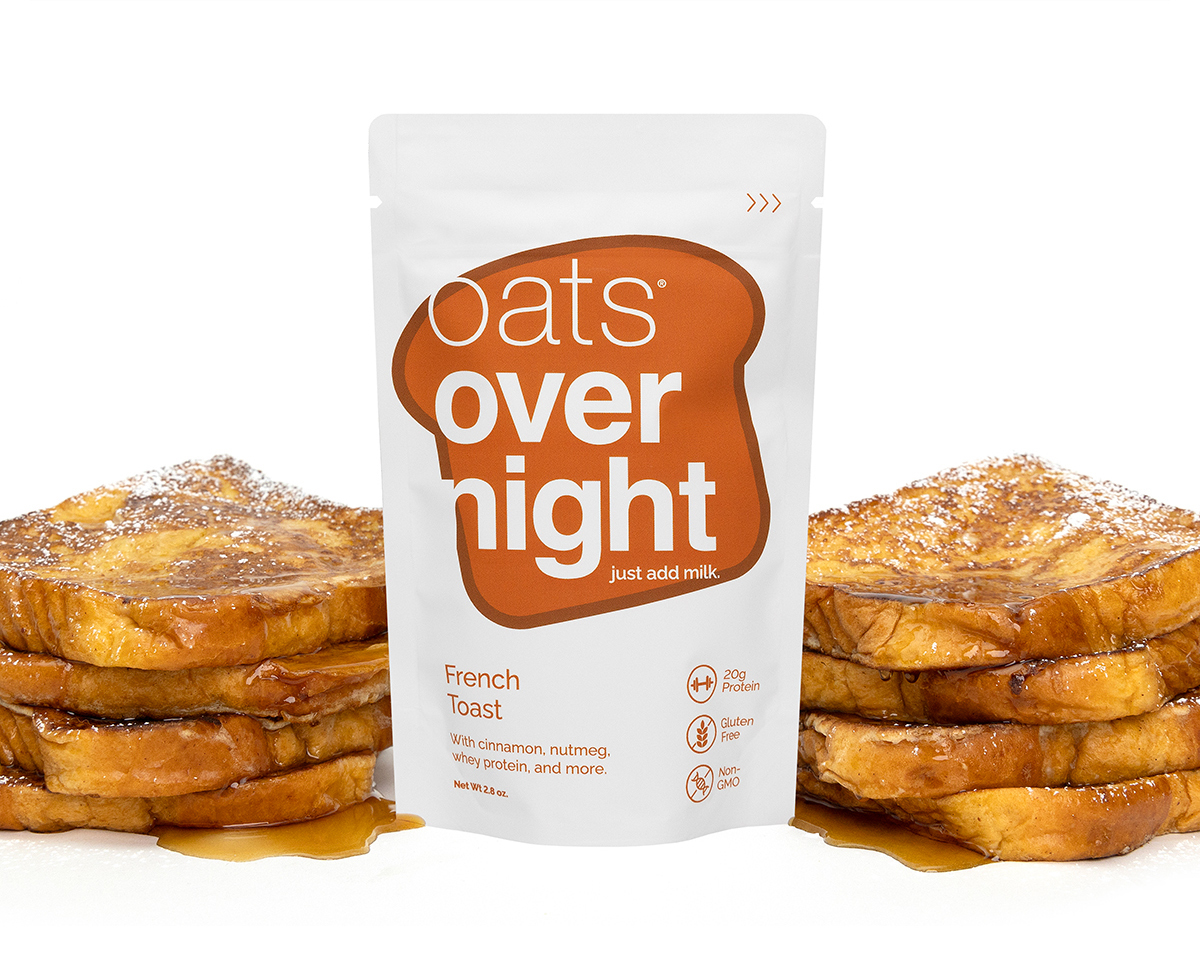 oats® overnight just add milk. | French Toast