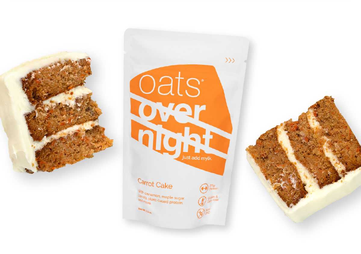 oats® overnight just add mylk. | Carrot Cake