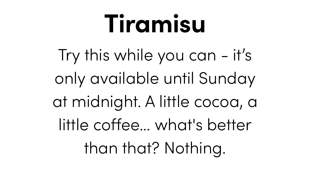 Tiramisu
