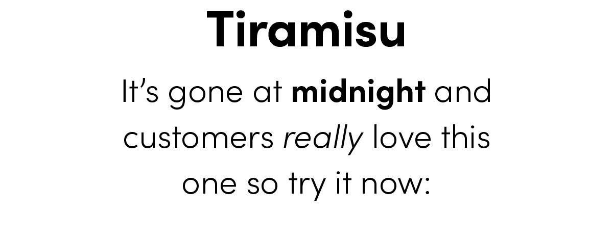 Tiramisu