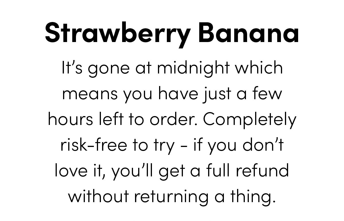 Strawberry Banana