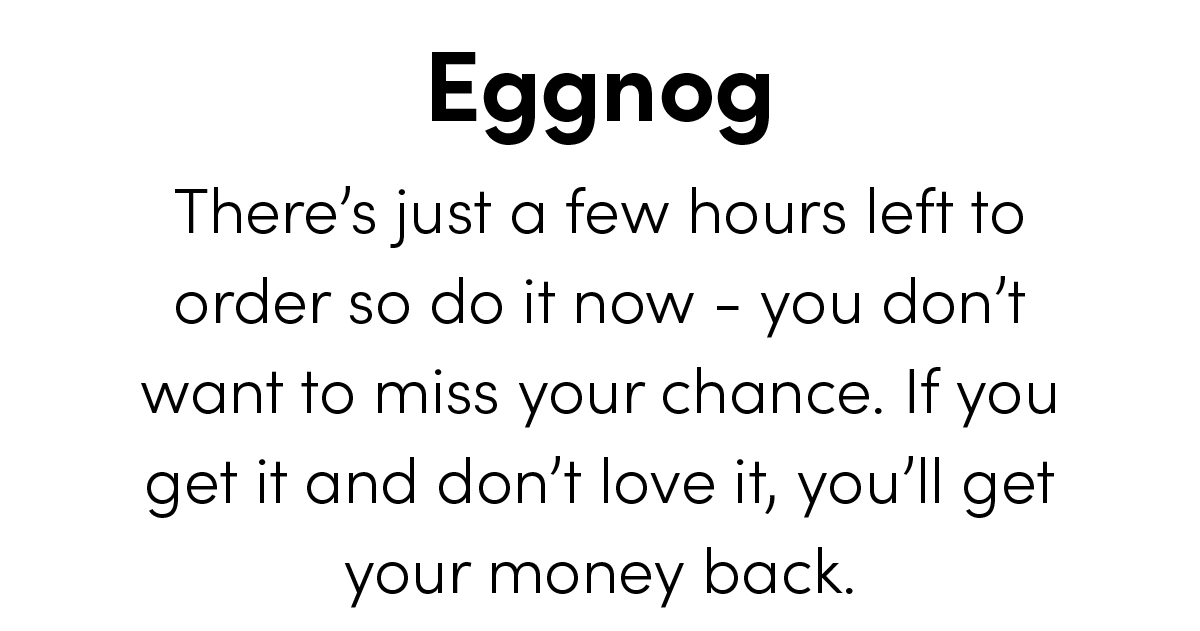 Eggnog