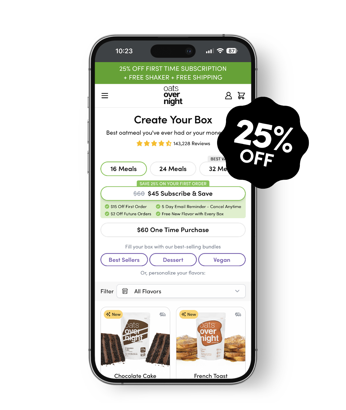 25% OFF