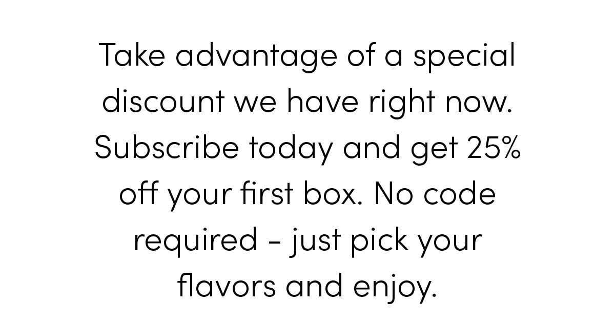 Take advantage of a special discount we have right now.