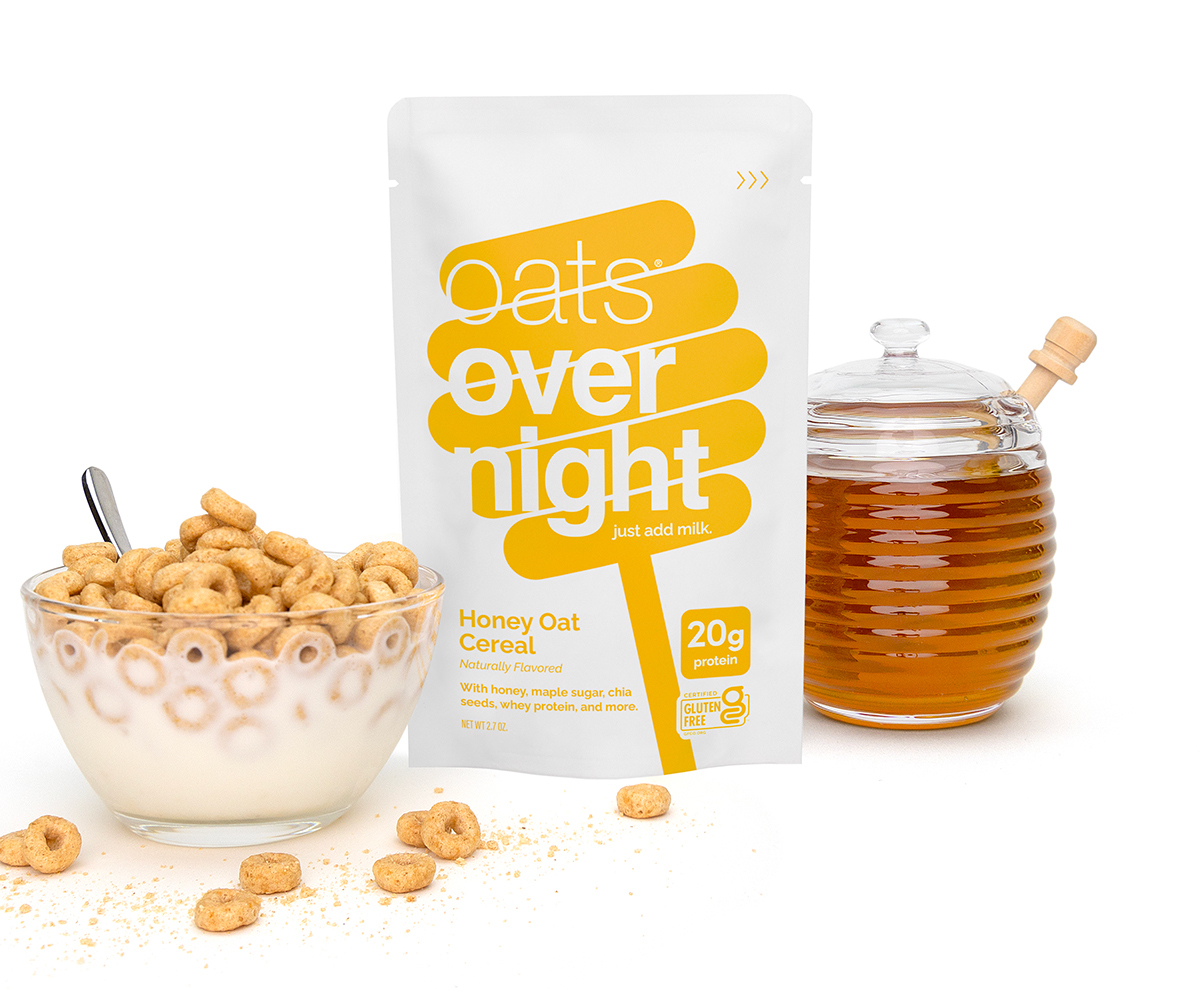 oats® overnight just add milk | Honey Oat Cereal