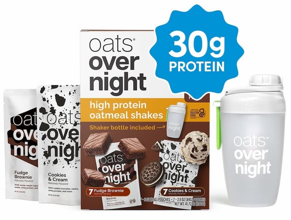 Costco exclusive Oats Overnight high-protein bundle