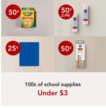 100sof School Supplies