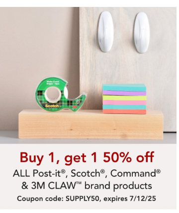 B1G1 50% Off Brand Products